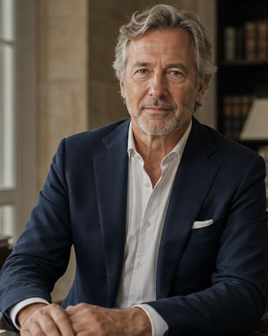 Portrait de Marc Brisson, agent immobilier