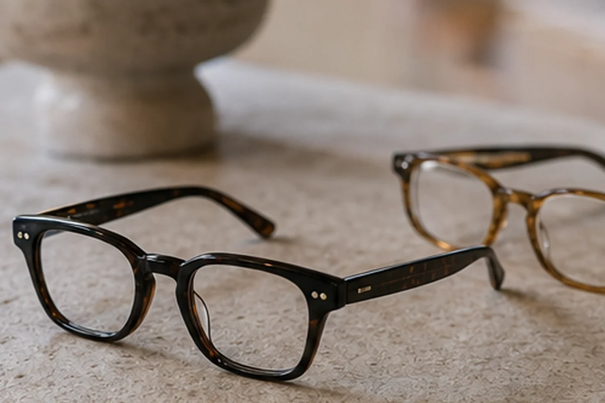 Lunettes rondes en métal doré L'Intellectuelle façon Lennon