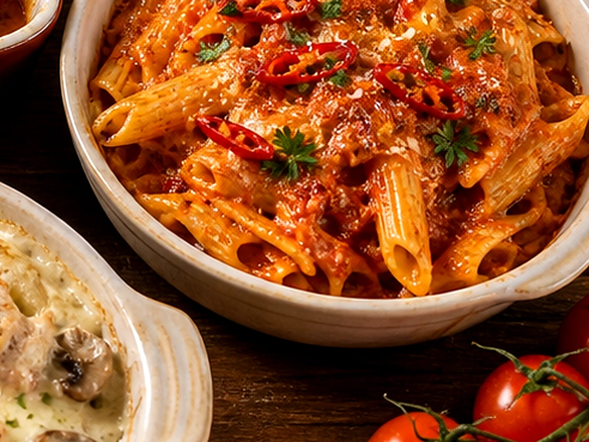 Arrabiata - plat du restaurant italien LE 55 à Suresnes