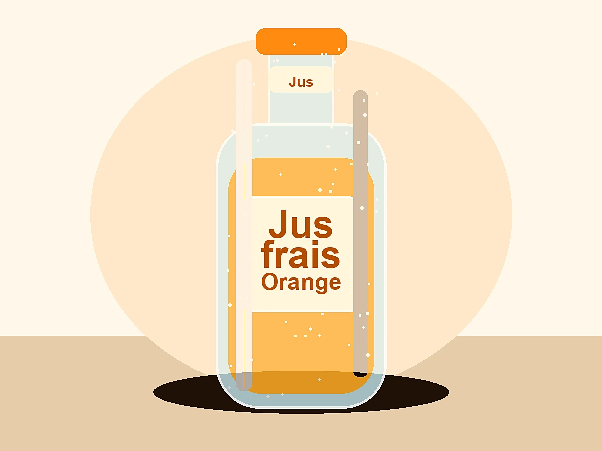 Jus de fruits frais - plat du restaurant italien LE 55 à Suresnes