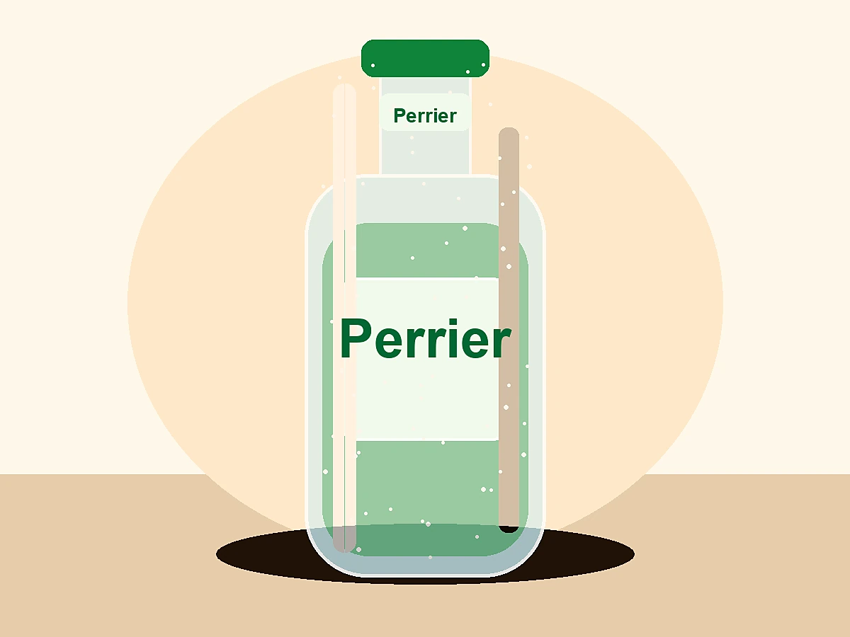 Perrier - plat du restaurant italien LE 55 à Suresnes