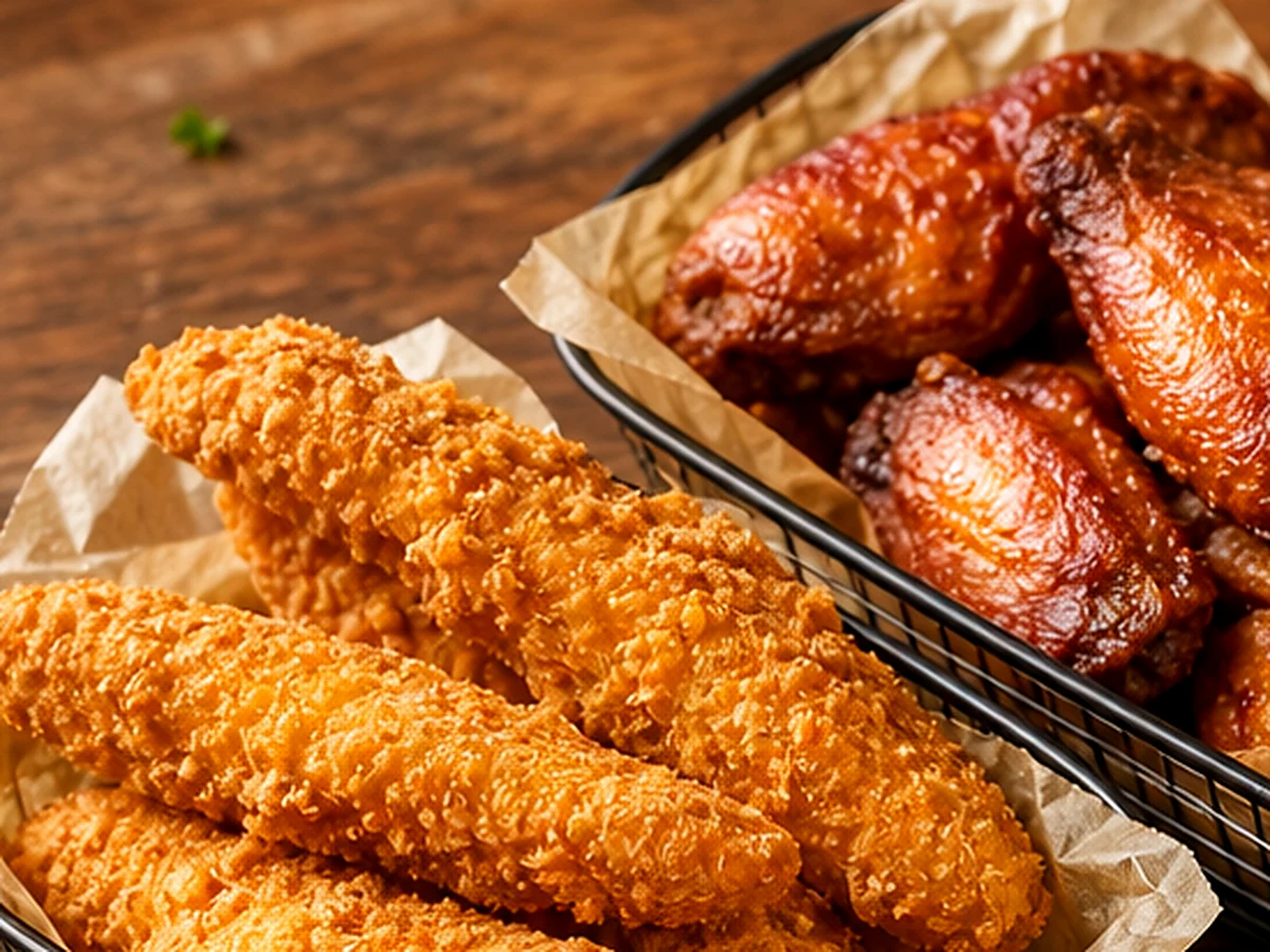Tenders x4 - plat du restaurant italien LE 55 à Suresnes