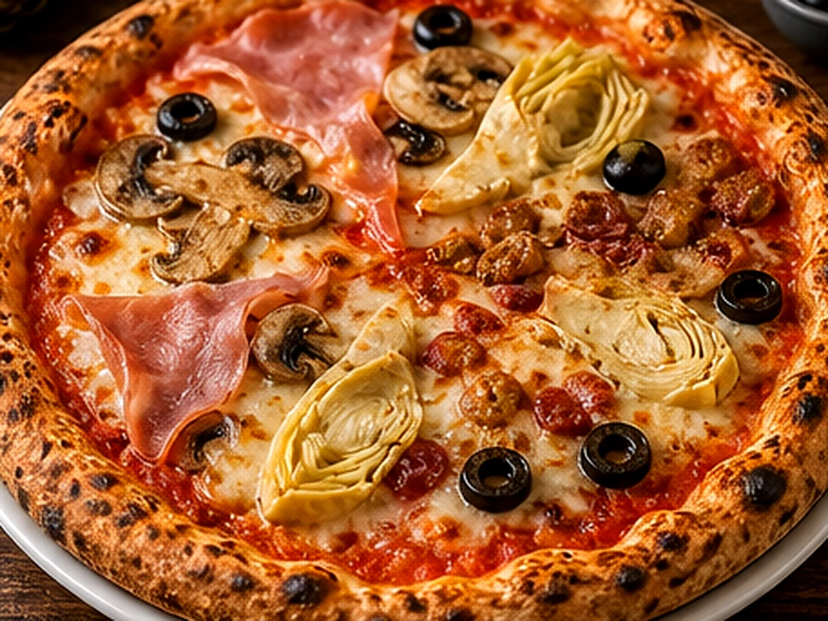 4 Saisons - plat du restaurant italien LE 55 à Suresnes