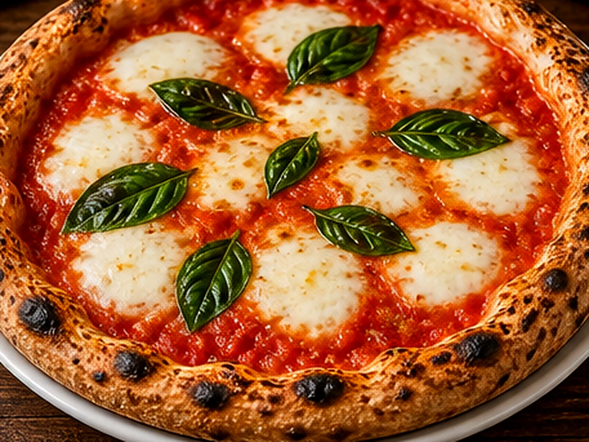 Margherita - plat du restaurant italien LE 55 à Suresnes