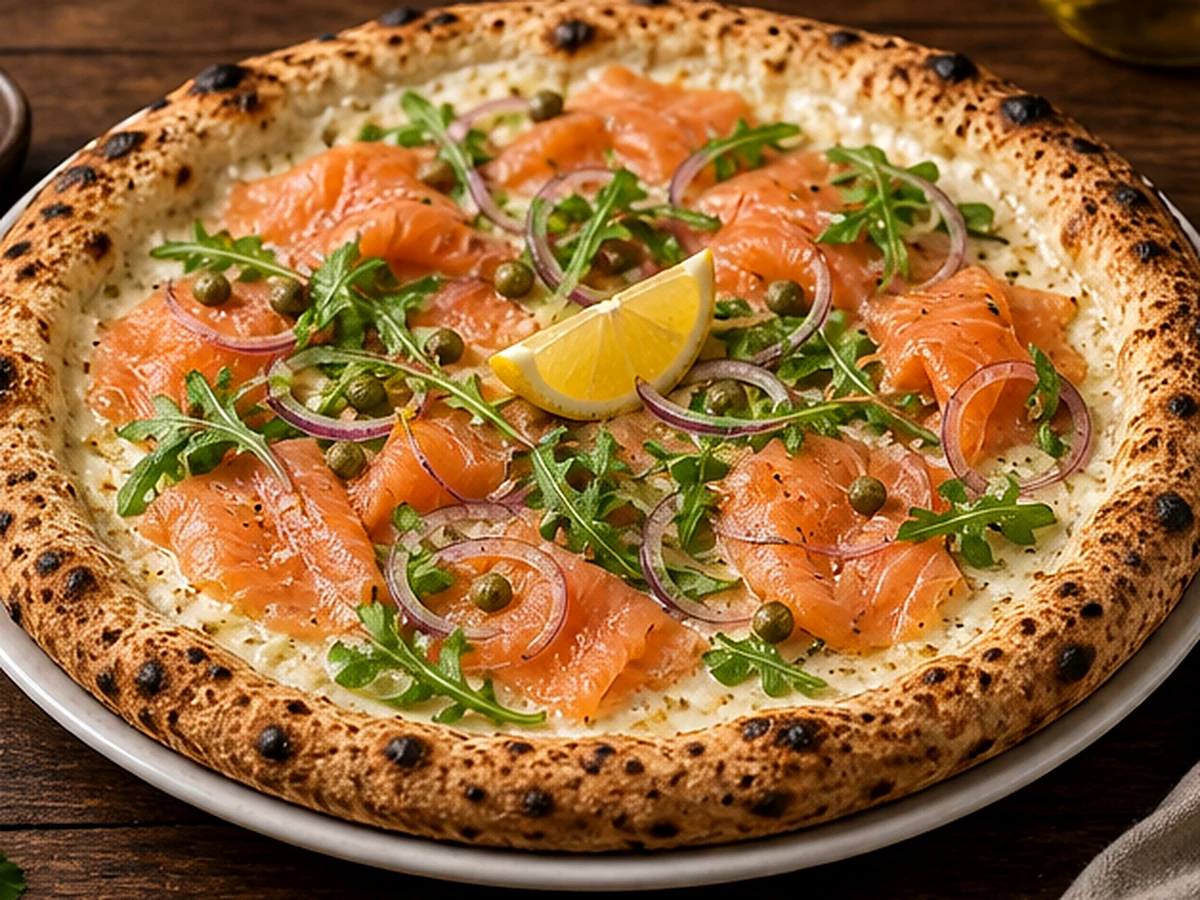 Norvégienne - plat du restaurant italien LE 55 à Suresnes
