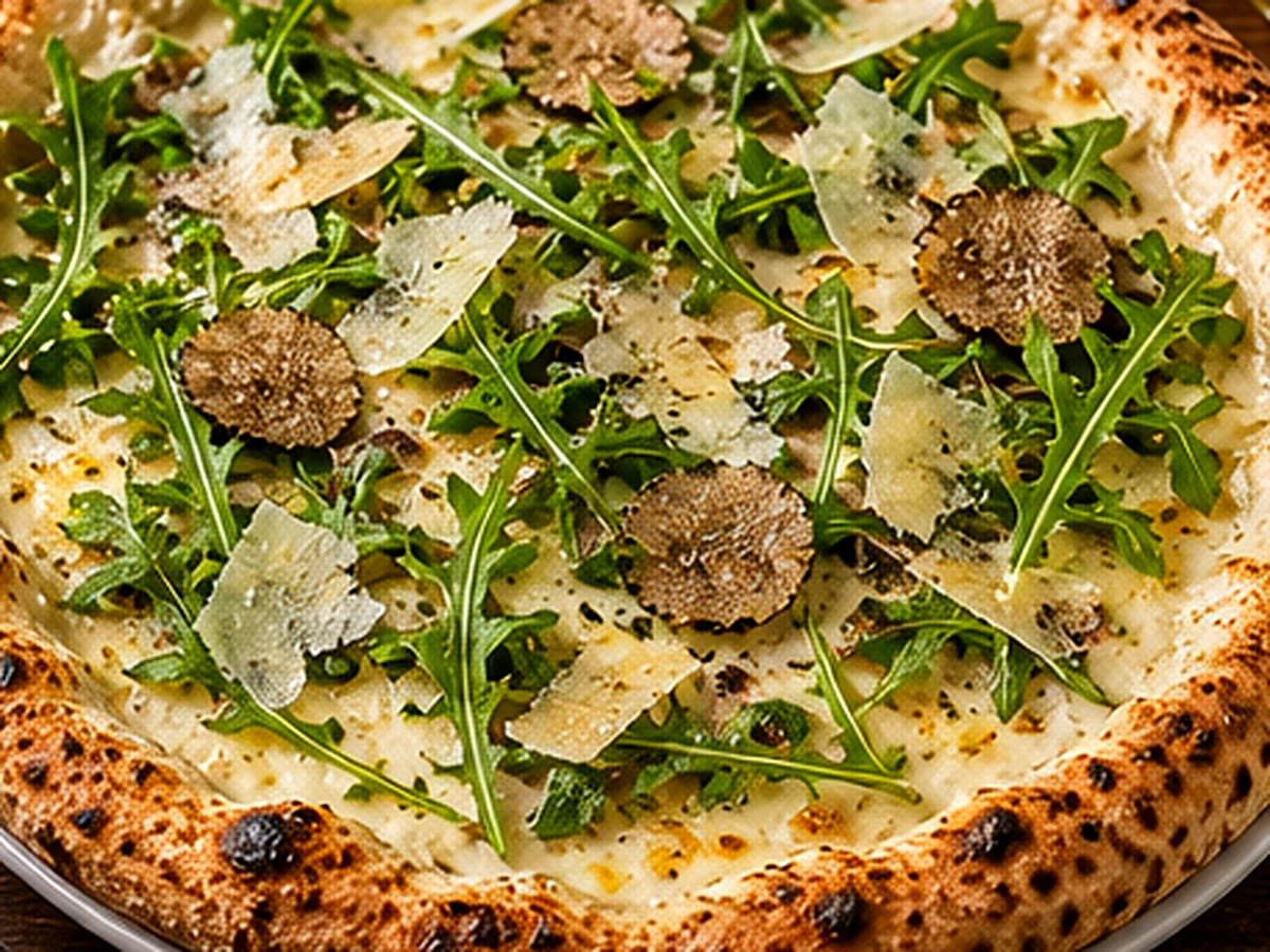 Truffe - plat du restaurant italien LE 55 à Suresnes