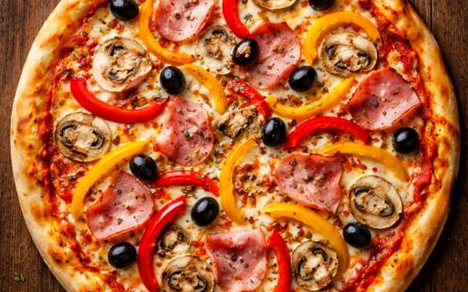 Grande pizza artisanale italienne servie chaude chez LE 55 à Suresnes